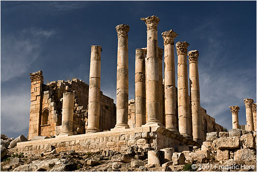 Roman ruins at Jerash