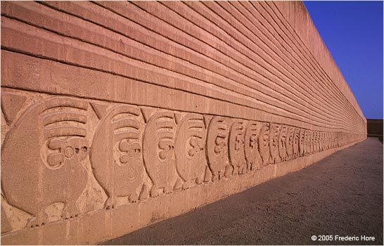 Tschudi Ceremonial Courtyard, Chan Chan