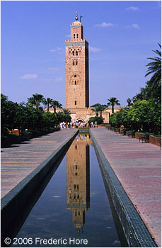 Marrakech's most prominent landmark